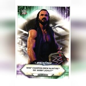 Drew McIntyre 🔥 WWE Wrestling Trading Card 🏆 WWE Champion 🔥 Scottish Warrior